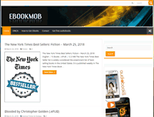 Tablet Screenshot of ebookmob.com